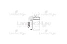 Windscreen lower suitable for CNH 5113402